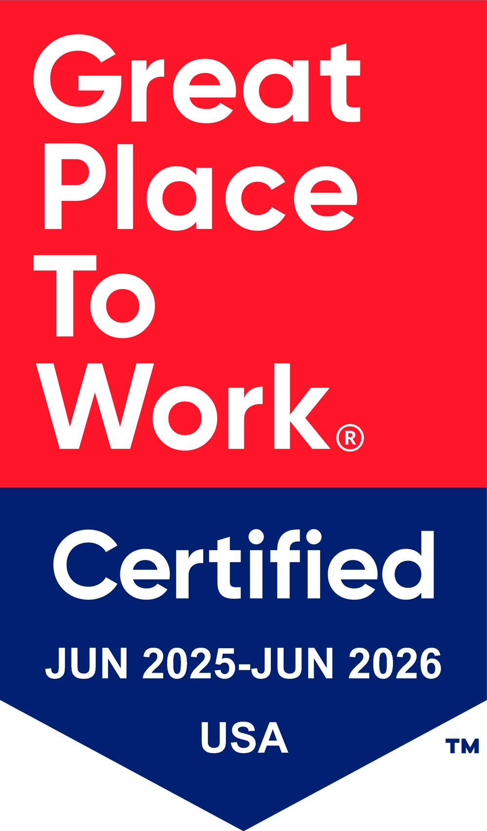 Great Place to Work (5 Times)